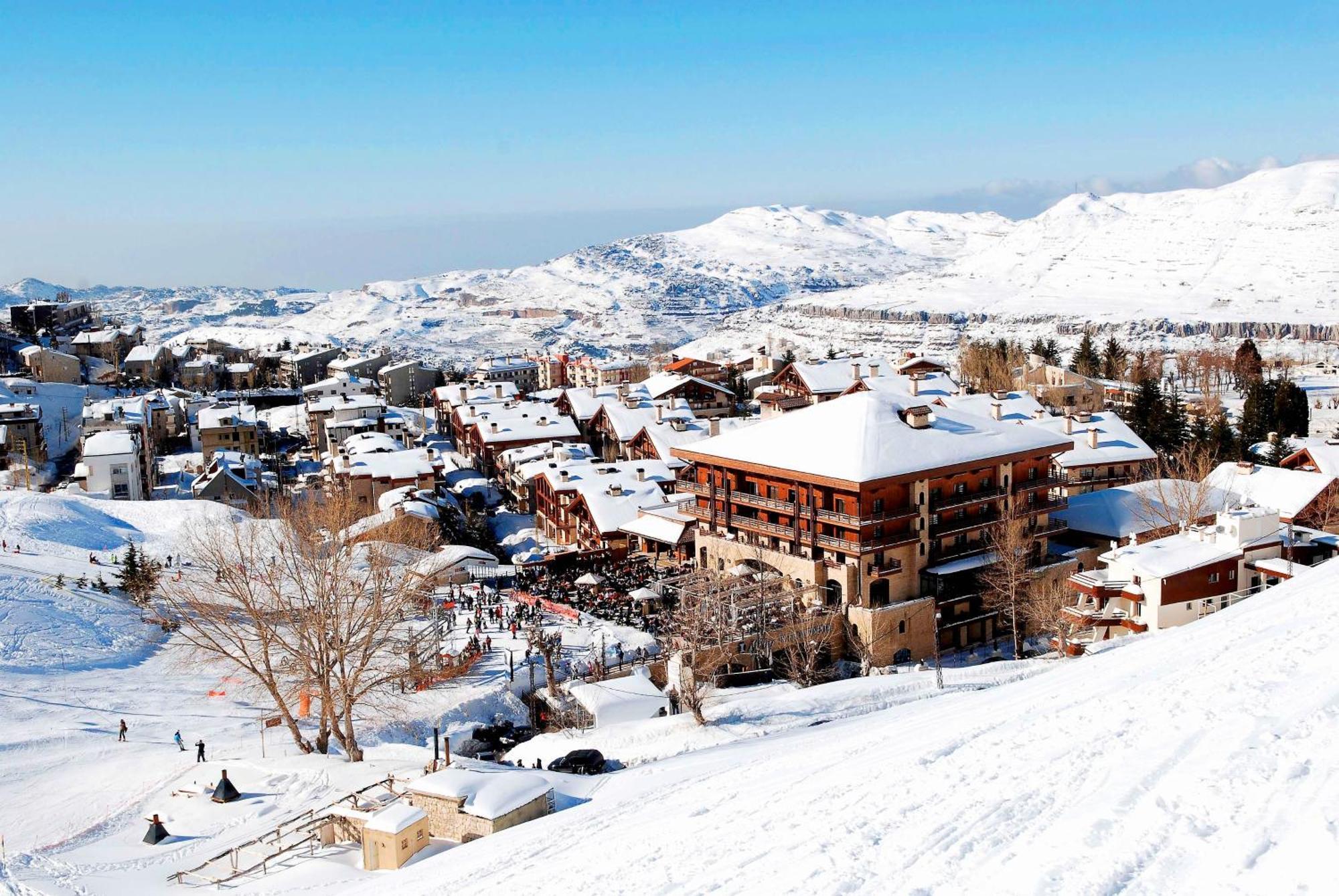 Intercontinental Mzaar Lebanon Mountain Resort & Spa By Ihg Mzaar Kfardebian Exterior foto